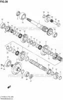 TRANSMISSION (2) for Suzuki KINGQUAD 400 2014