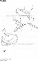 FRONT FAIRING (MODEL L0) for Suzuki KINGQUAD 450 2010