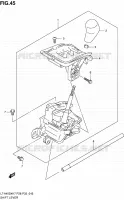 GEAR LEVER for Suzuki KINGQUAD 450 2010