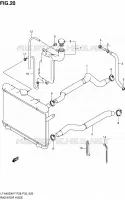 RADIATOR HOSE for Suzuki KINGQUAD 450 2010