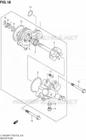 WATER PUMP for Suzuki KINGQUAD 450 2010