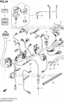 WIRING HARNESS for Suzuki KINGQUAD 450 2010