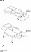 CARRIER for Suzuki KINGQUAD 500 2014