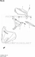 FRONT FAIRING for Suzuki KINGQUAD 500 2014