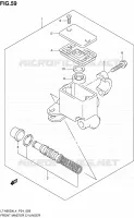 FRONT MASTER CYLINDER for Suzuki KINGQUAD 500 2014