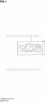 GASKET SET for Suzuki KINGQUAD 500 2014