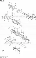 GEAR SHIFTING ASSY for Suzuki KINGQUAD 500 2014