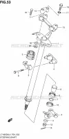 STEERING COLUMN for Suzuki KINGQUAD 500 2014