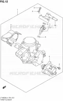 THROTTLE BODY for Suzuki KINGQUAD 500 2014