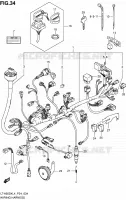 WIRING HARNESS for Suzuki KINGQUAD 500 2014