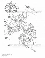 CASING for Suzuki KINGQUAD 500 2011