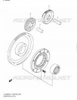 STARTER MOTOR CLUTCH for Suzuki KINGQUAD 500 2011