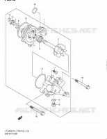 WATER PUMP for Suzuki KINGQUAD 500 2011