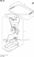 FUEL PUMP for Suzuki KINGQUAD 750 2011