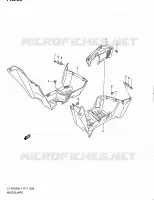 MUDGUARD for Suzuki KINGQUAD 750 2011
