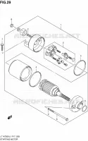 STARTER MOTOR for Suzuki KINGQUAD 750 2011