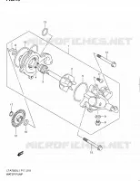 WATER PUMP for Suzuki KINGQUAD 750 2011