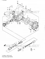 DRIVESHAFT (ARRIERE) for Suzuki KINGQUAD 750 2011