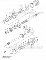 DRIVESHAFT for Suzuki KINGQUAD 750 2011