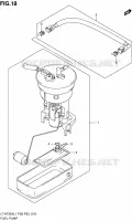 FUEL PUMP for Suzuki KINGQUAD 750 2011