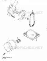 OIL PUMP for Suzuki KINGQUAD 750 2011
