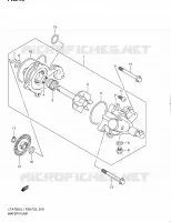 WATER PUMP for Suzuki KINGQUAD 750 2011