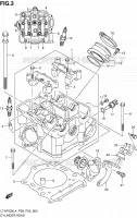 CYLINDER HEAD for Suzuki KINGQUAD 750 2014