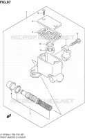 FRONT MASTER CYLINDER for Suzuki KINGQUAD 750 2014