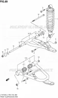 FRONT SUSPENSION ARM for Suzuki KINGQUAD 750 2014