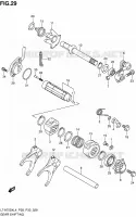 GEAR SHIFTING ASSY for Suzuki KINGQUAD 750 2014