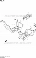 MUDGUARD for Suzuki KINGQUAD 750 2014
