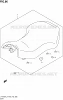 SEAT for Suzuki KINGQUAD 750 2014