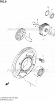 STARTER MOTOR CLUTCH for Suzuki KINGQUAD 750 2014
