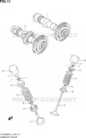 CAMSHAFT   VALVES for Suzuki KINGQUAD 750 2014