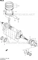 CRANKSHAFT for Suzuki KINGQUAD 750 2014
