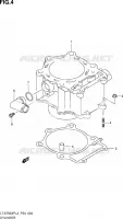 CYLINDER for Suzuki KINGQUAD 750 2014