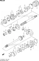 DRIVESHAFT for Suzuki KINGQUAD 750 2014