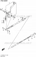 BRAKE PEDAL for Suzuki KINGQUAD 750 2015