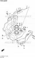 FUEL TANK for Suzuki KINGQUAD 750 2015