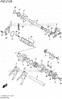 GEAR SHIFTING ASSY for Suzuki KINGQUAD 750 2015