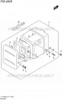 REAR BOX for Suzuki KINGQUAD 750 2015