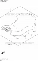 SEAT for Suzuki KINGQUAD 750 2015