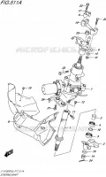 STEERING COLUMN for Suzuki KINGQUAD 750 2015