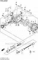 DRIVESHAFT (ARRIERE) for Suzuki KINGQUAD 750 2016