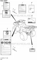 LABEL for Suzuki KINGQUAD 750 2016