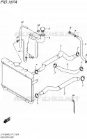 RADIATOR HOSE for Suzuki KINGQUAD 750 2016