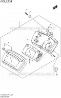 SPEEDOMETER for Suzuki KINGQUAD 750 2016