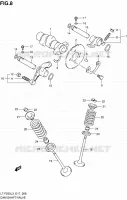CAMSHAFT   VALVES for Suzuki OZARK 250 2013