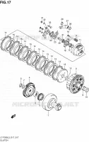 CLUTCH for Suzuki OZARK 250 2013