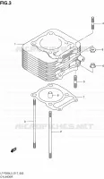 CYLINDER for Suzuki OZARK 250 2013